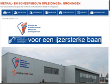 Tablet Screenshot of mso-groningen.nl